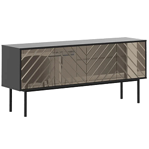 ТВ-тумба с зеркальным декором Serena TV-Stand