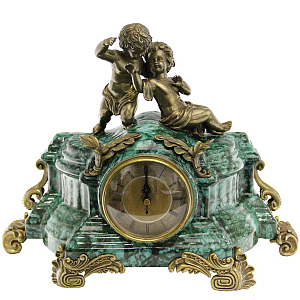 Часы Porcelain Malachite