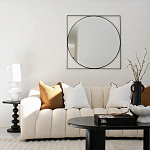 Зеркало в черной металлической раме Urban Style Mirror варинант исполнения - 4 | Loft Concept в Барнауле