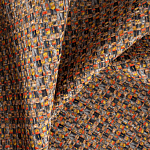 Мебельная ткань Шенилл терракотовый цвет 142 см T4-58 варинант исполнения - 1 | Loft Concept в Барнауле