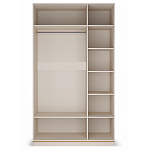 Шкаф 3-х дверный с зеркальными дверями Satin Furniture варинант исполнения - 3 | Loft Concept в Барнауле