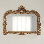 Зеркало настенное в ажурной раме в стиле барокко Ornate Ornaments варинант исполнения - 3 | Loft Concept в Барнауле