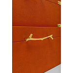 Комплект оранжевых чемоданов Golden Twigs варинант исполнения - 4 | Loft Concept в Барнауле