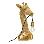 Настольная лампа в детскую Жираф в золотом костюме варинант исполнения - 1 | Loft Concept в Барнауле