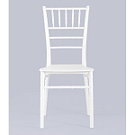 Стул Chiavari пластик белый варинант исполнения - 4 | Loft Concept в Барнауле
