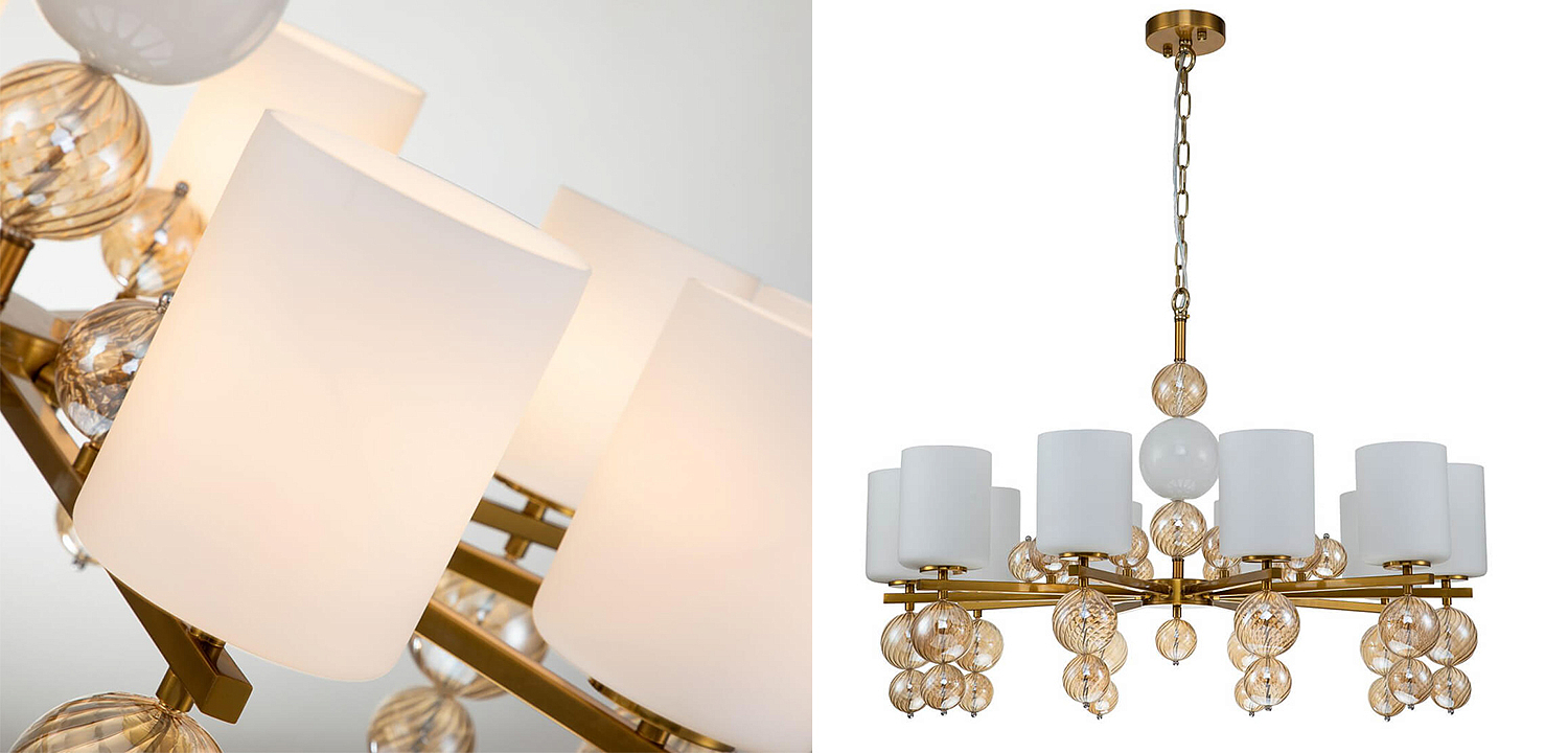 Люстра Blown Glass Balloons Chandelier 10 Люстра Blown Glass Balloons Chandelier 10 - Loft-Concept в Барнауле