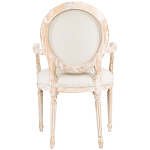 Стул с подлокотниками из массива бука бежевый Solid Luxury варинант исполнения - 2 | Loft Concept в Барнауле