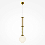 Подвесной светильник со стеклянными вставками Helios варинант исполнения - 1 | Loft Concept в Барнауле