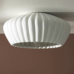 Потолочный светильник керамический Ceramic Embossed Lamp варинант исполнения - 1 | Loft Concept в Барнауле