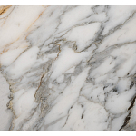 Столик журнальный с круглой мраморной столешницей на трех опорах Marble Stone Drawing варинант исполнения - 3 | Loft Concept в Барнауле