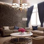 Барельеф JANNET варинант исполнения - 2 | Loft Concept в Барнауле