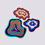 Сет из 3-х ковров «SAPPHIRE, QARTZITE, LABRADORITE» варинант исполнения - 1 | Loft Concept в Барнауле