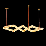 Люстра подвесная с фигурным светодиодным плафоном Calcite Figural Light варинант исполнения - 1 | Loft Concept в Барнауле