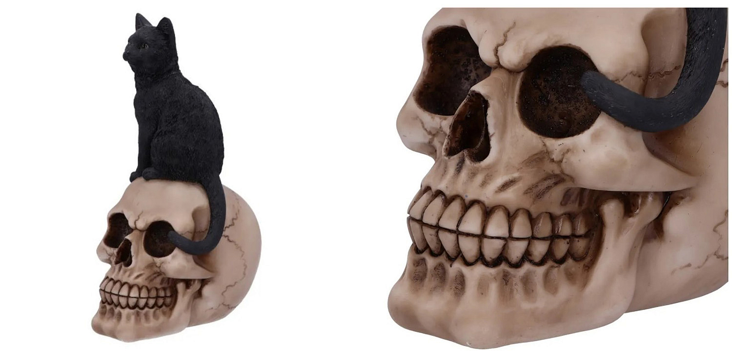 Статуэтка Skull Black Cat Статуэтка Skull Black Cat - Loft-Concept в Барнауле