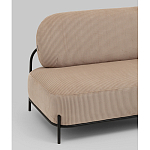 Диван Стоун велюр рельефный бежевый варинант исполнения - 2 | Loft Concept в Барнауле