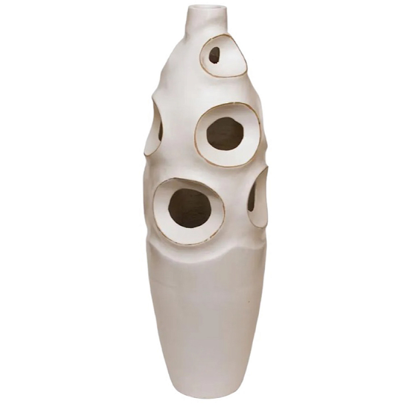 Ваза белая Vase of Thailand Белый в Барнауле | Loft Concept 