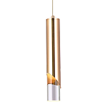 Подвесной светильник Metal Acrylic Tube Gold Hanging Lamp варинант исполнения - 1 | Loft Concept в Барнауле
