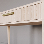 Элегантная Консоль Primo с выдвижным ящиком Светлый дуб варинант исполнения - 3 | Loft Concept в Барнауле