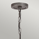 Люстра с цилиндрическим плафонами из толстого волнистого стекла в индустриальном стиле Feiss варинант исполнения - 11 | Loft Concept в Барнауле