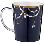 Кружка из фарфора синяя с изображением лошади 400 мл Porcelain Horse Set варинант исполнения - 1 | Loft Concept в Барнауле