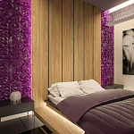 Гипсовая 3D панель с принтографией PM-45 варинант исполнения - 2 | Loft Concept в Барнауле