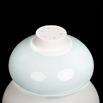 Настольная лампа из стеклянных сфер в пастельных тонах Высота 40 см Pastel Lunaria варинант исполнения - 5 | Loft Concept в Барнауле