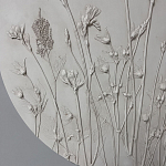 Панно Белые цветы варинант исполнения - 3 | Loft Concept в Барнауле