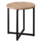 Стол журнальный круглый в стиле лофт Urban Style Space 2 варинант исполнения - 1 | Loft Concept в Барнауле