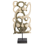 Маска ручной работы деревянная резная Mask Divorces варинант исполнения - 1 | Loft Concept в Барнауле