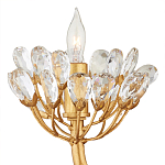 Люстра золотая в виде растения Golden Flower Glade варинант исполнения - 2 | Loft Concept в Барнауле