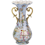 Ваза фарфоровая с попугаями Gaya варинант исполнения - 1 | Loft Concept в Барнауле