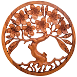 Панно из дерева Sakura Panel With Trees варинант исполнения - 1 | Loft Concept в Барнауле