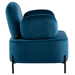 Мягкое кресло на ножках из металла COLOR BLOCK варинант исполнения - 3 | Loft Concept в Барнауле