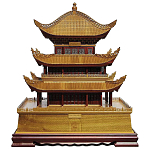 Макет Китайской башни архитектурная миниатюра  варинант исполнения - 2 | Loft Concept в Барнауле