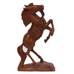 Статуэтка лошадь деревянная Thick Mane варинант исполнения - 1 | Loft Concept в Барнауле