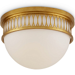 Потолочный светильник с фактурным золотым каркасом Exceptional Classic Design варинант исполнения - 1 | Loft Concept в Барнауле