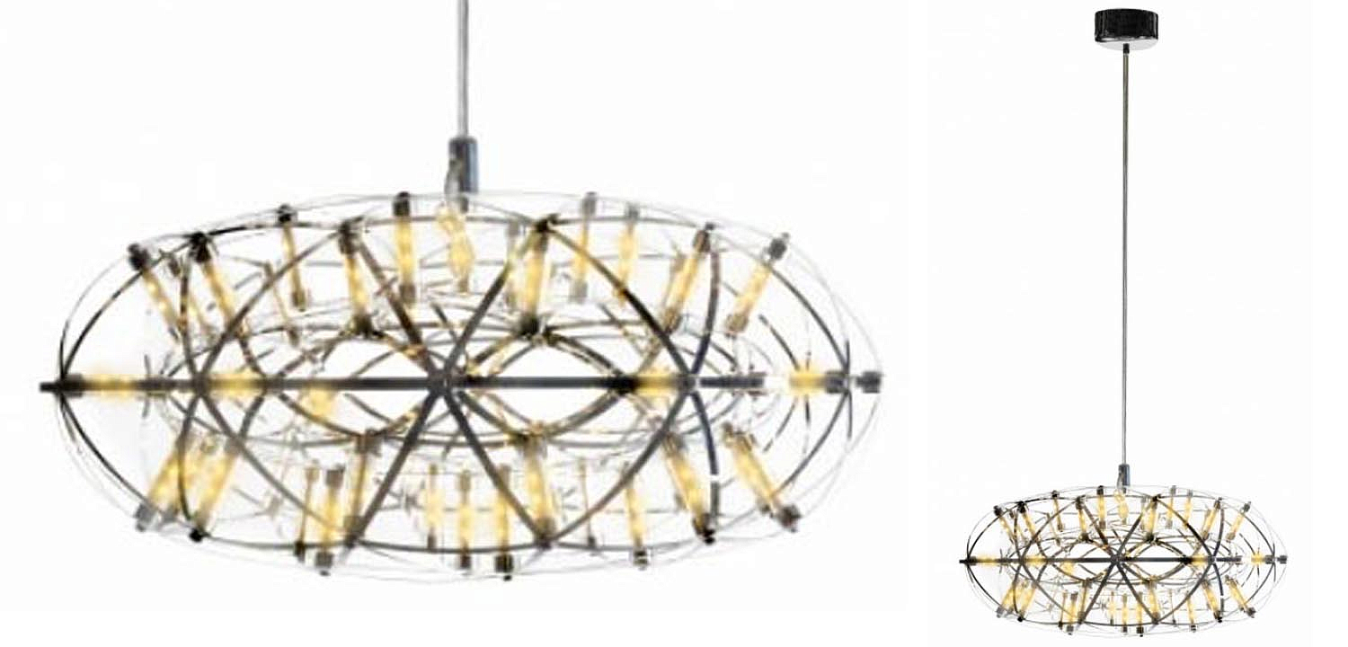 Люстра Moooi 3D Sphere Oval Yellow lamp S Люстра Moooi 3D Sphere Oval Yellow lamp S - Loft-Concept в Барнауле