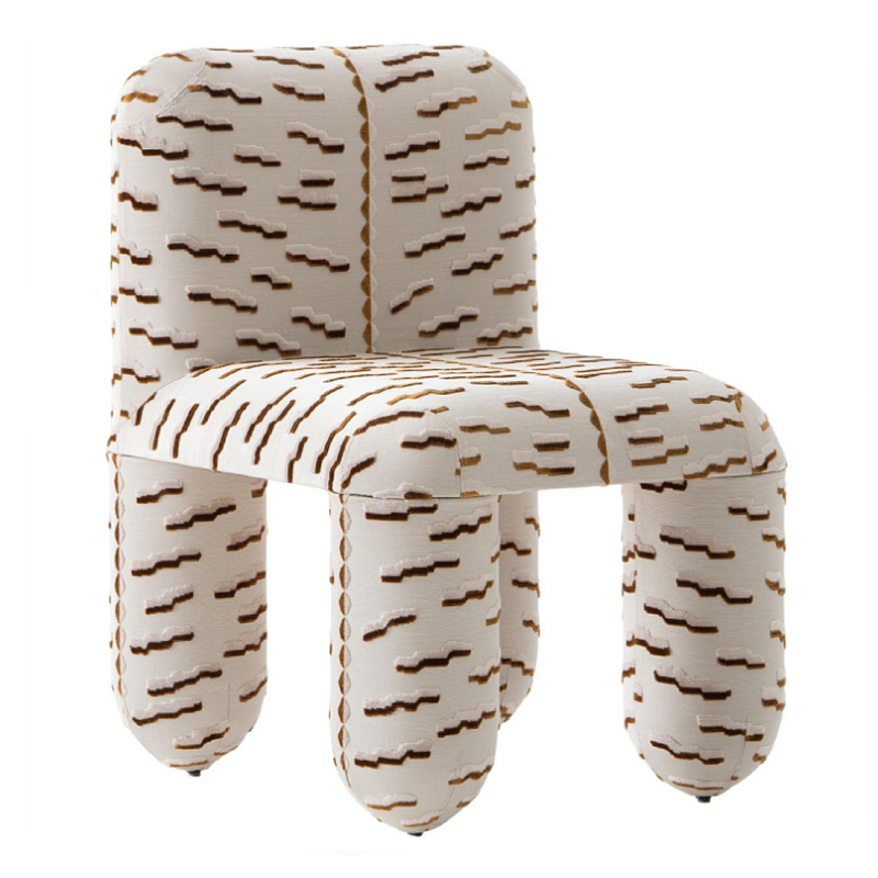 Стул GIOTTO Dining Armchair Светло-бежевый в Барнауле | Loft Concept 