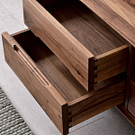 Тумба под телевизориз массива дерева TV Stand made of Walnut Wood варинант исполнения - 7 | Loft Concept в Барнауле