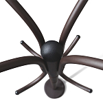 Вешалка напольная коричневая с 4-мя металлическими крючками Noble Branches варинант исполнения - 3 | Loft Concept в Барнауле