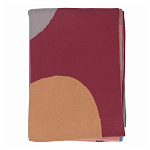 Плед из хлопка с абстрактным принтом Elysian Flow Ember варинант исполнения - 5 | Loft Concept в Барнауле