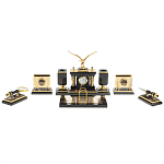 Настольный письменный набор из яшмы и долерита в подарочной упаковке Manager Organizer варинант исполнения - 3 | Loft Concept в Барнауле