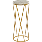 Столик дизайнерский Beige marble варинант исполнения - 1 | Loft Concept в Барнауле