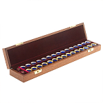 Нарды настольные из натурального камня лазурит и долерит Backgammon from Stone варинант исполнения - 9 | Loft Concept в Барнауле