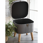 Пуф Leather with a snap варинант исполнения - 3 | Loft Concept в Барнауле