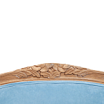 Кресло Ava Classical Armchair light blue velour варинант исполнения - 4 | Loft Concept в Барнауле