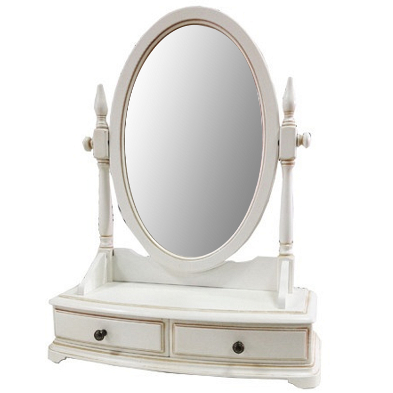 Овальное настольное зеркало из массива дерева Guirlande de Roses Mirror Зеркало ivory ( слоновая кость ) Овальное настольное зеркало из массива дерева Guirlande de Roses Mirror Зеркало ivory ( слоновая кость ) в Барнауле | Loft Concept