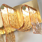 Бра волнистой формы из фактурного стекла Big Wave варинант исполнения - 8 | Loft Concept в Барнауле