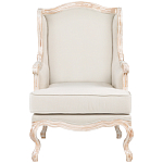 Кресло из массива бука бежевое Solid Luxury варинант исполнения - 1 | Loft Concept в Барнауле