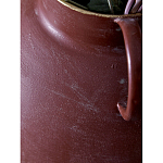 Ваза бордовая с 2-мя фактурными ручками Vase Burgundy Glaze варинант исполнения - 4 | Loft Concept в Барнауле